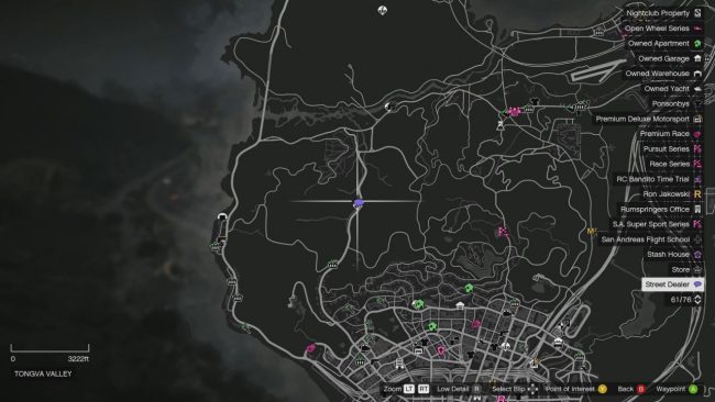 GTA Online Street Dealers Daily Location Prices November 2024 Gta Online With A Paddle White Water Activity Center Tonga Valley Street Dealer Location 650x366 