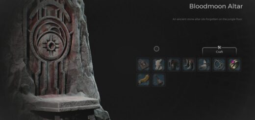 Remnant 2 Bloodmoon Altar inventory.
