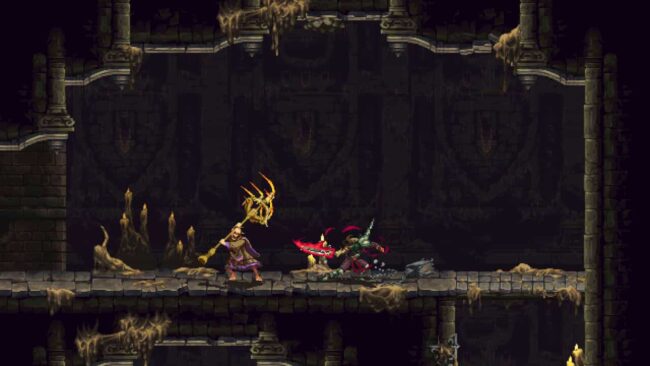 A Blasphemous 2 combat screenshot.