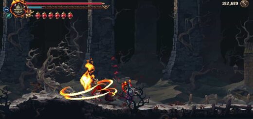 Image showing the enemy you can attack to hit the 250 damage mark in Blasphemous 2.