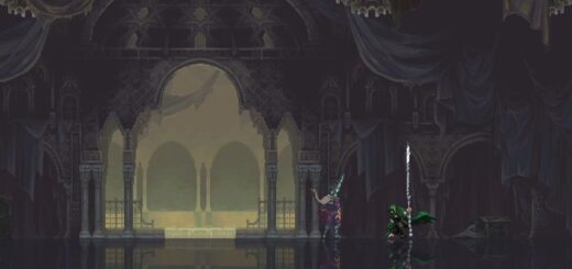 Image showing Yerma and the Penitent One at the end of Yerma's quest in Blasphemous 2.
