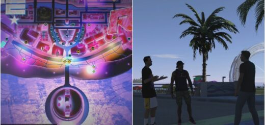 Image showing the map location of Chris and ShakeDown in NBA 2K24.