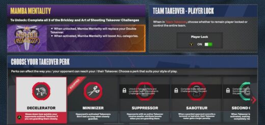 Image showing the Decelerator Perk and what it does in NBA 2K24.