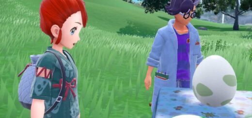 Image showing the Sinnoh Starter Egg in Pokemon Scarlet and Pokemon Violet Teal Mask DLC.