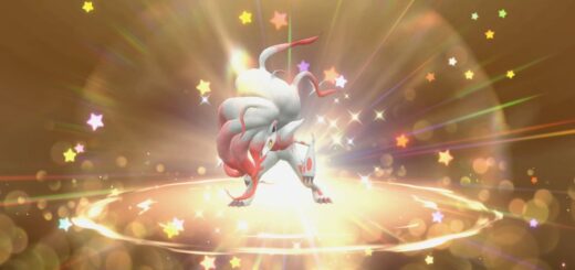 Image showing the Hisuian Zoroark pre-order bonus Mystery Gift in Pokemon Scarlet and Pokemon Violet.