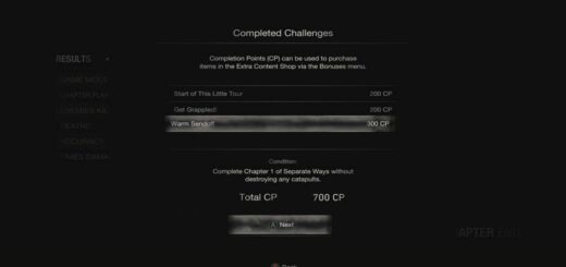 Image showing the completing Separate Ways Challenges.