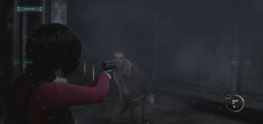 Image showing a zombie wearing Leon's Jacket in Separate Ways.