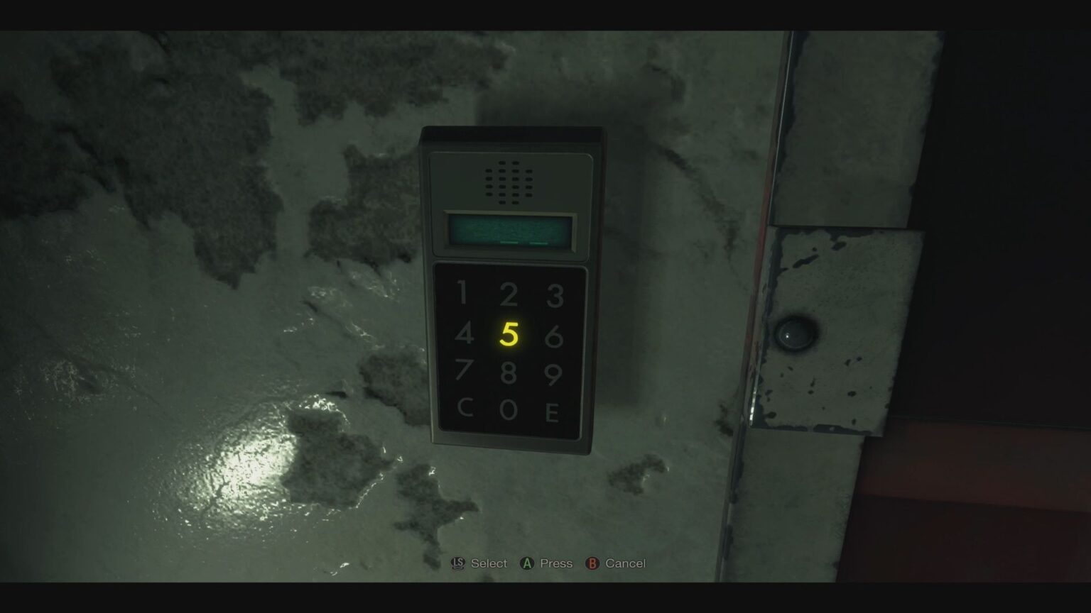 Separate Ways Door Codes RE4R Hold to Reset