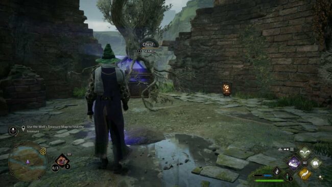 Well Well Well tree treasure.