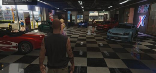 Image showing the GTA Online Simeon Premium Autos for sale September 28.