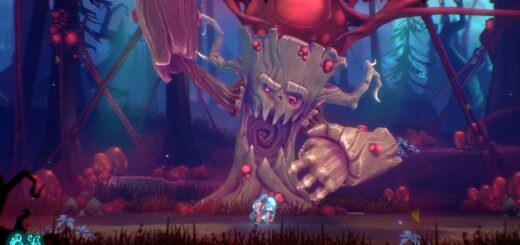 Ghost Knight A Dark Tale screenshot of boss fight.