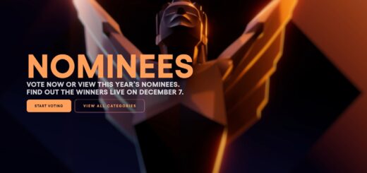 The Game Awards trophy art for nominees.