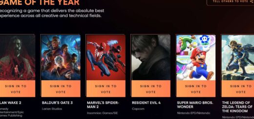 The Game Awards Game of the Year nominees for 2023.