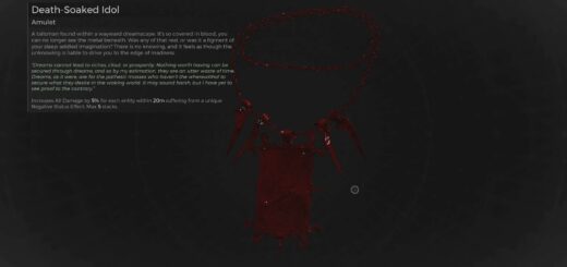 Remnant 2 Death-Soaked Idol item.