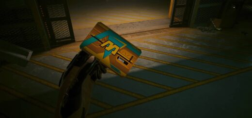 The NCART Pass in Cyberpunk 2077.