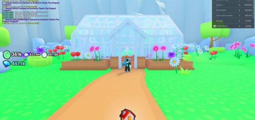 The greenhouse in Pet Simulator 99.