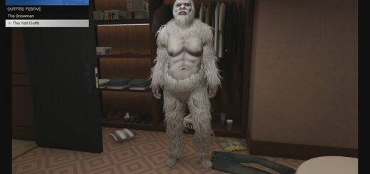 The Yeti Outfit in GTA Online.