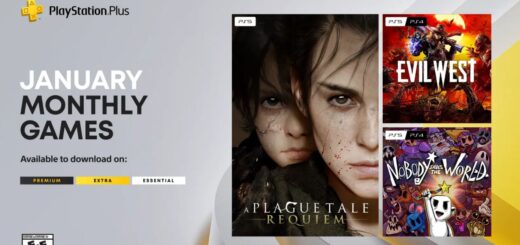 The January 2024 PlayStation Plus Games lineup.