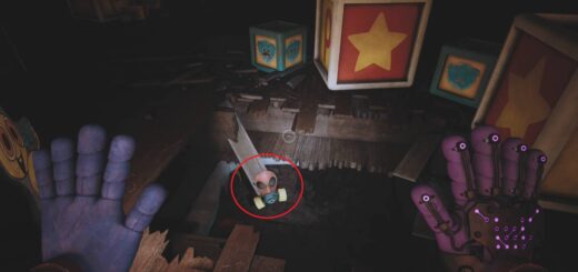 The Gas Mask location in Poppy Playtime Chapter 3.