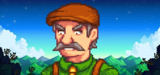 Lewis angry in Stardew Valley.