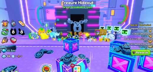 Entrance to the Treasure Hideout minigame in Pet Simulator 99.