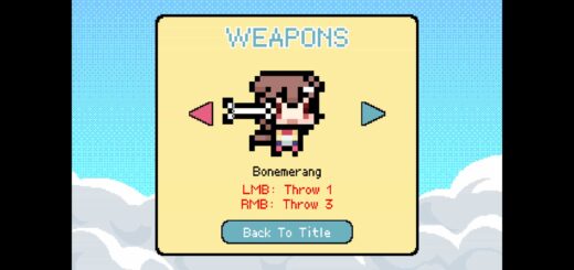 The In Wowowow Korone Boxes Bonemerang weapon.