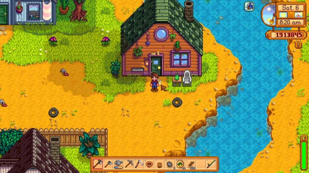 Stardew Valley Pam's House Community Upgrade Hold to Reset