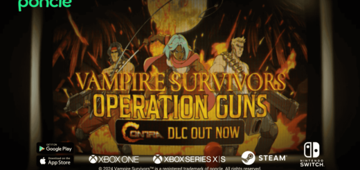 Vampire Survivors Operation Guns art.