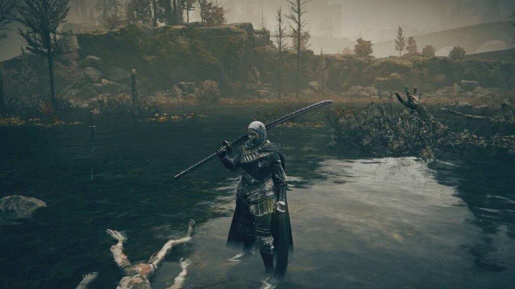 The Great Katana weapon in Elden Ring Shadow of the Erdtree.