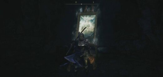 The Sacred Tower painting in Elden Ring.
