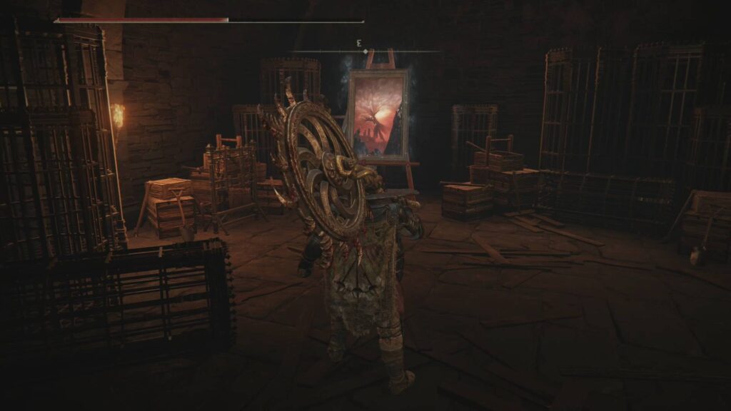The Domain of Dragons painting in Elden Ring.