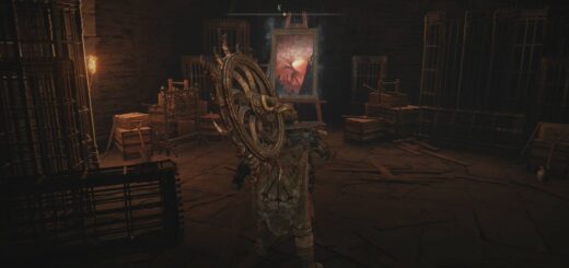 The Domain of Dragons painting in Elden Ring.