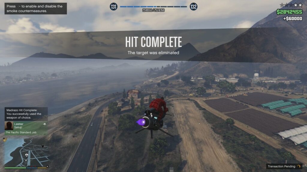 GTA Online Madrazo Hit complete screen.
