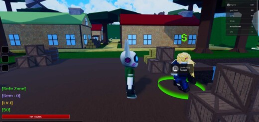 Screenshot from Second Piece showing the character standing on the dock in the spawn area with the ocean and surroundings visible.