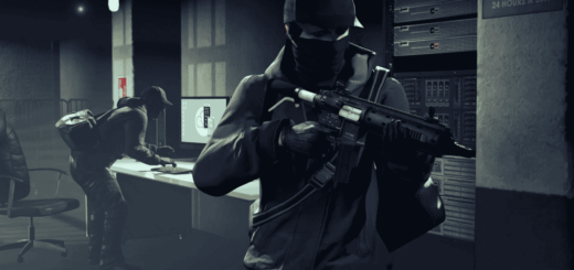 Art from the GTA Online Agents of Sabotage update.