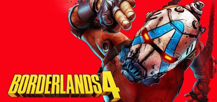 Image showing the Borderlands 4 logo and a bandit.