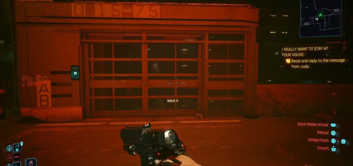 The Malorian Arms 3516 in Cyberpunk 2077.