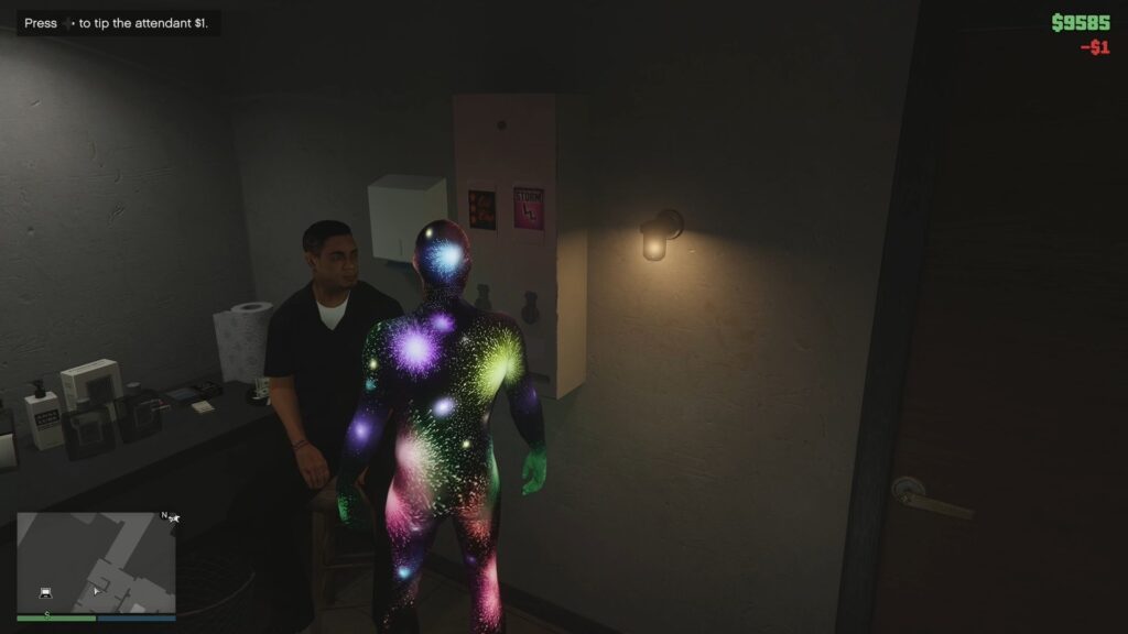 The GTA Online Nightclub attendant.