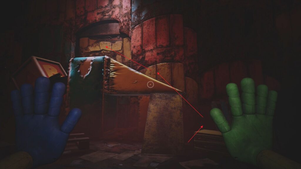 Ramp used to escape the Trash Compactor in Chapter 3.
