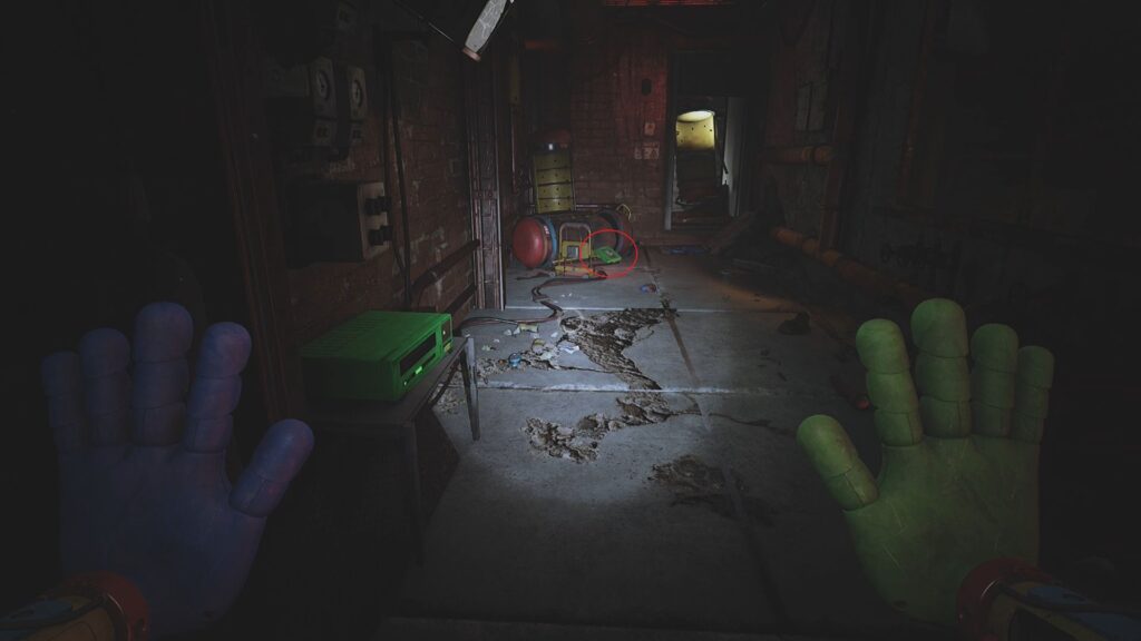 The Green VHS Tape and VCR locations in Chapter 3.0