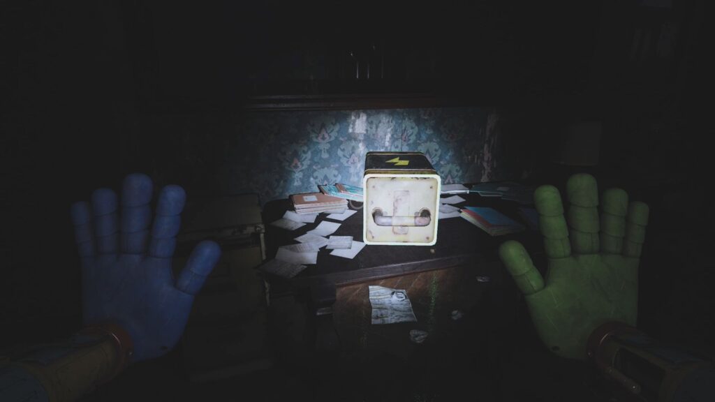 Battery at the end of the vent sequence in Home Sweet Home in Poppy Playtime Chapter 3.
