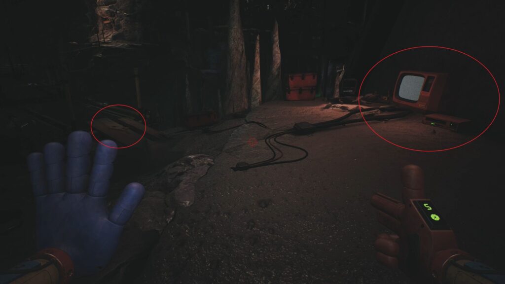 The Orange VHS and VCR locations in the caves in Poppy Playtime Chapter 3.