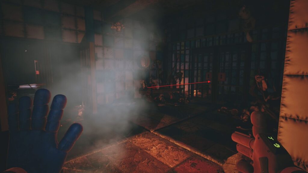The entrance to CatNap's lair in Poppy Playtime Chapter 3.