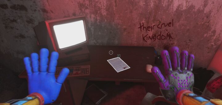 The location of the Caution: Red Smoke note in Poppy Playtime Chapter 4.