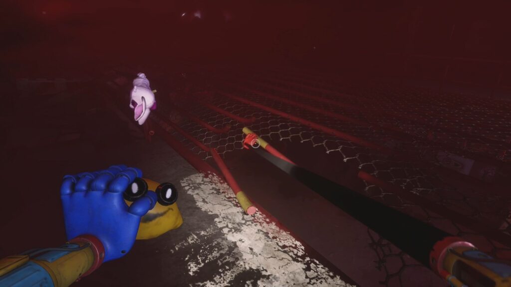 Railings you can pull away to reveal a hole in the Prison. 