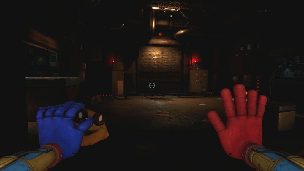 Blocks placed under the shutters to solve the shutter puzzle in Chapter 4.