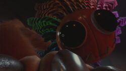 Yarnaby attacking the player in Poppy Playtime Chapter 4.