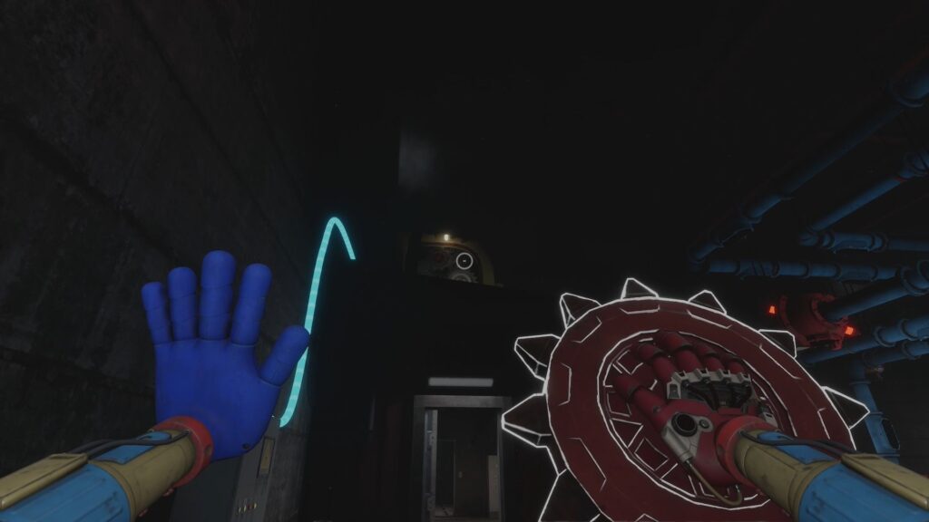 Place the COG in the machine on top of the Control Room. 