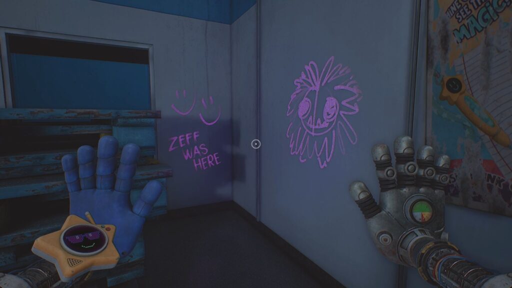 Zeff was here graffiti in Chapter 5.