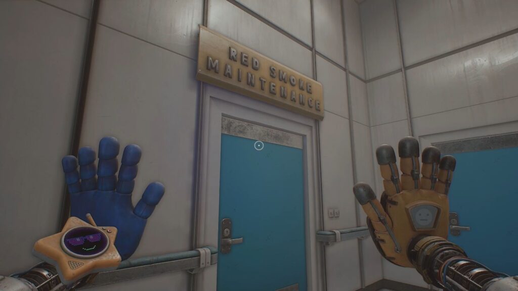 Door to the Red Smoke Maintenance room.